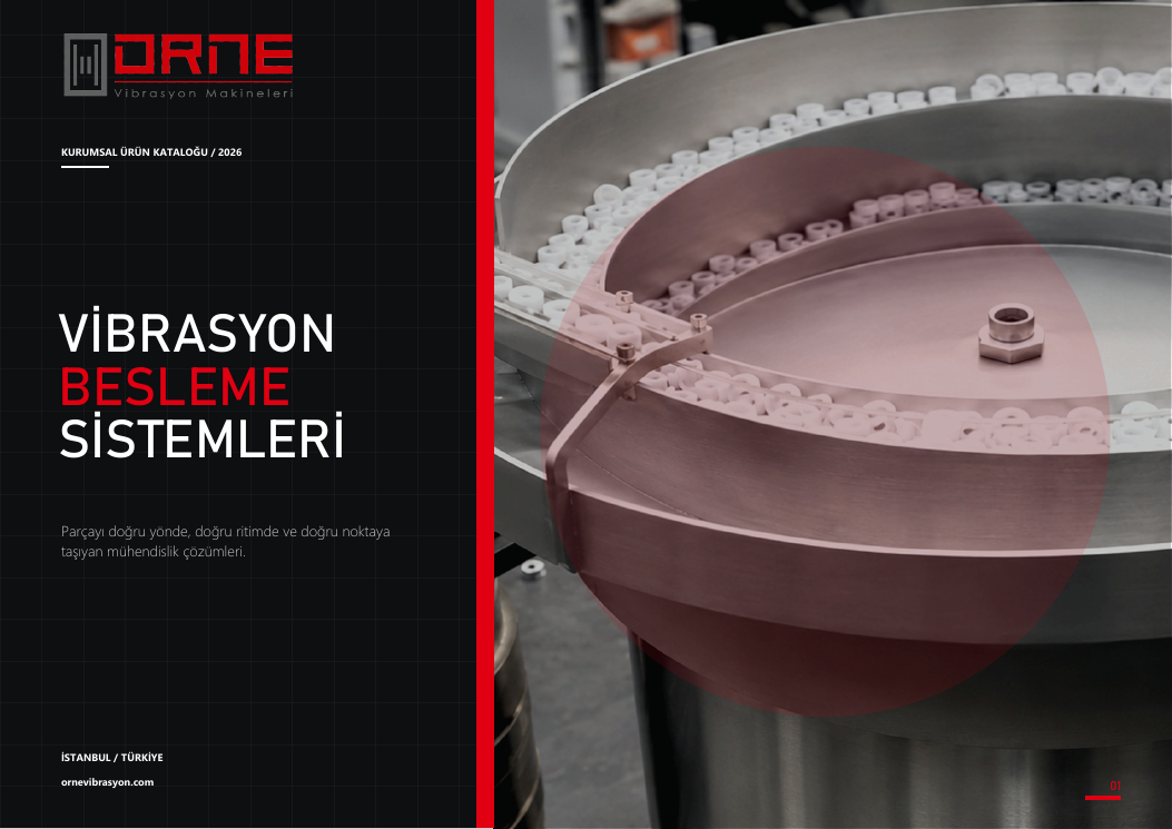 ORNE Endüstriyel Ürün Kataloğu 2026 kapağı